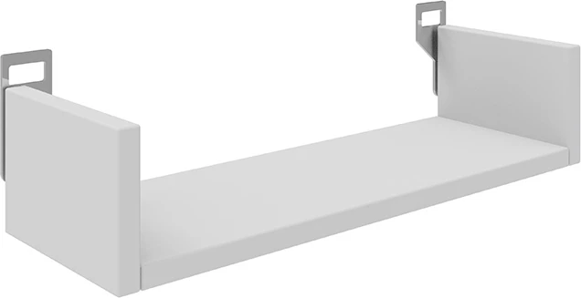 Stenski regal Derva, bel, 45x15x10 cm