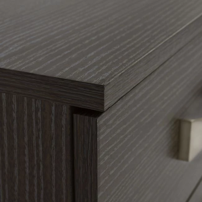 Nočna omarica z 2 predaloma in ročaji FH2235.01 Zebrano 48x40x42