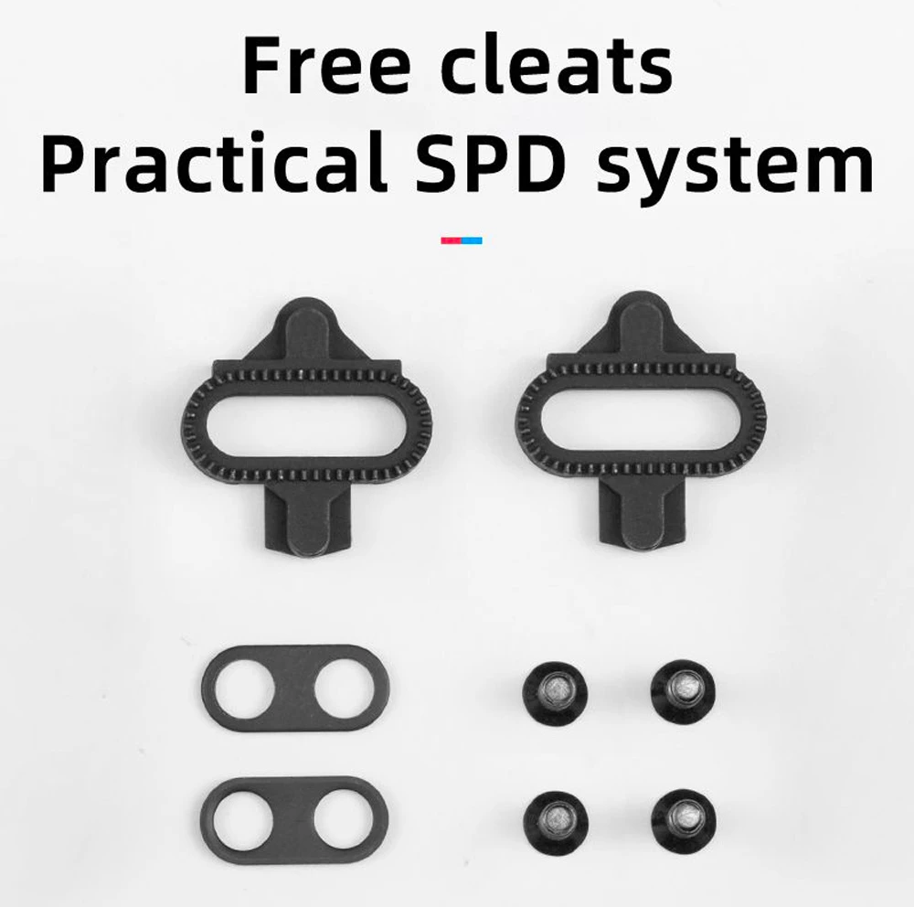 Set pedal za kolo Rockbros PD15-BK, aluminijeva zlitina, črn