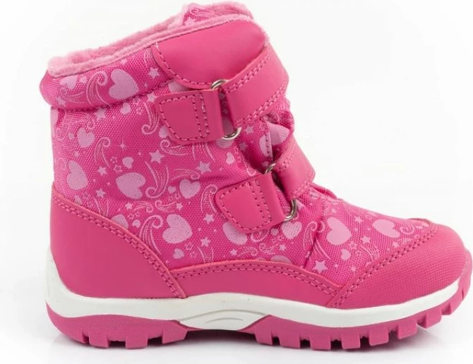 Zimski škornji za otroke Inny, rožnati