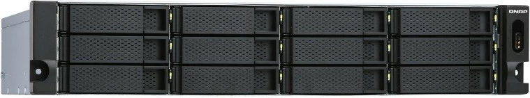 JBOD rack ohišje 2U, QNAP TL-R1200S-RP, 12 x 3,5'' SATA 6 Gb/s, povezava SFF-8088/SFF-8644, napajanje 250 W x2