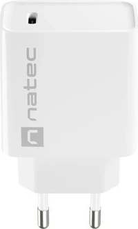 Hitri polnilec 20W USB-C, Natec Ribera, bel