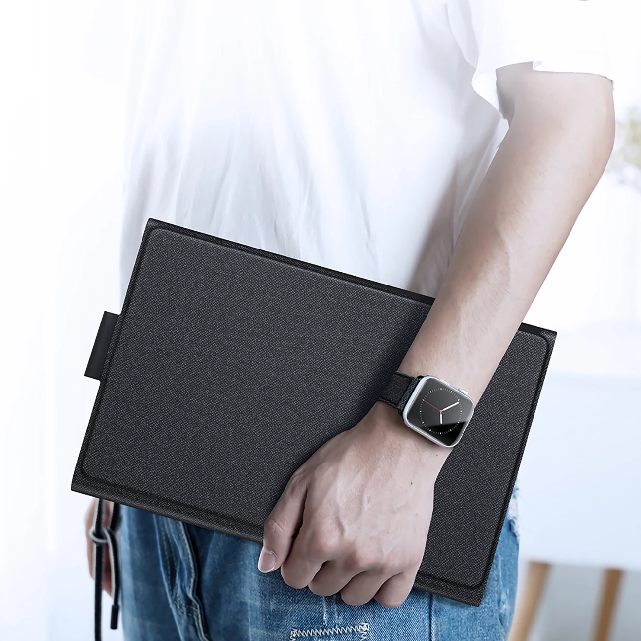 Ovitek z Bluetooth tipkovnico Dux Ducis TK Series za Samsung Galaxy Tab S6 Lite, črn