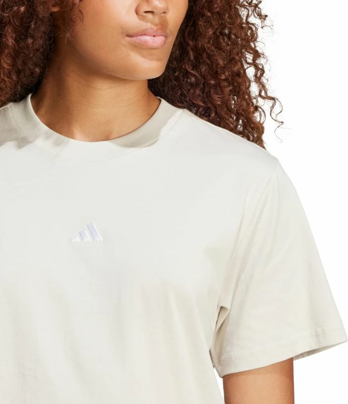 Majica za ženske adidas, bež