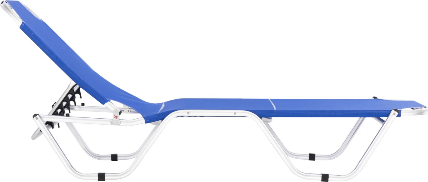 Profesionalno ležalnik iz aluminija FH5071.01 modra 60x195x30 cm