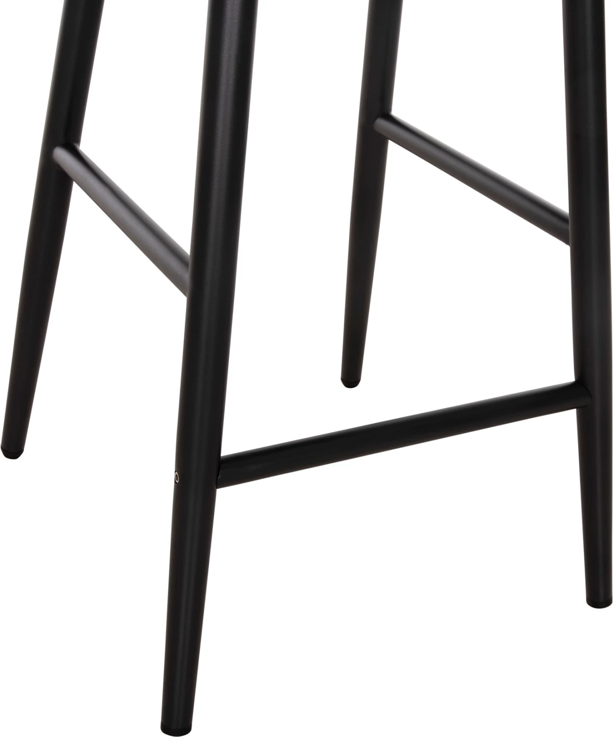 Barski stol aluminij CAMDEN FH6142.01 antracit z ecru hrbtnim vzglavnikom s tiskanim vzorcem 56x60x108Hcm