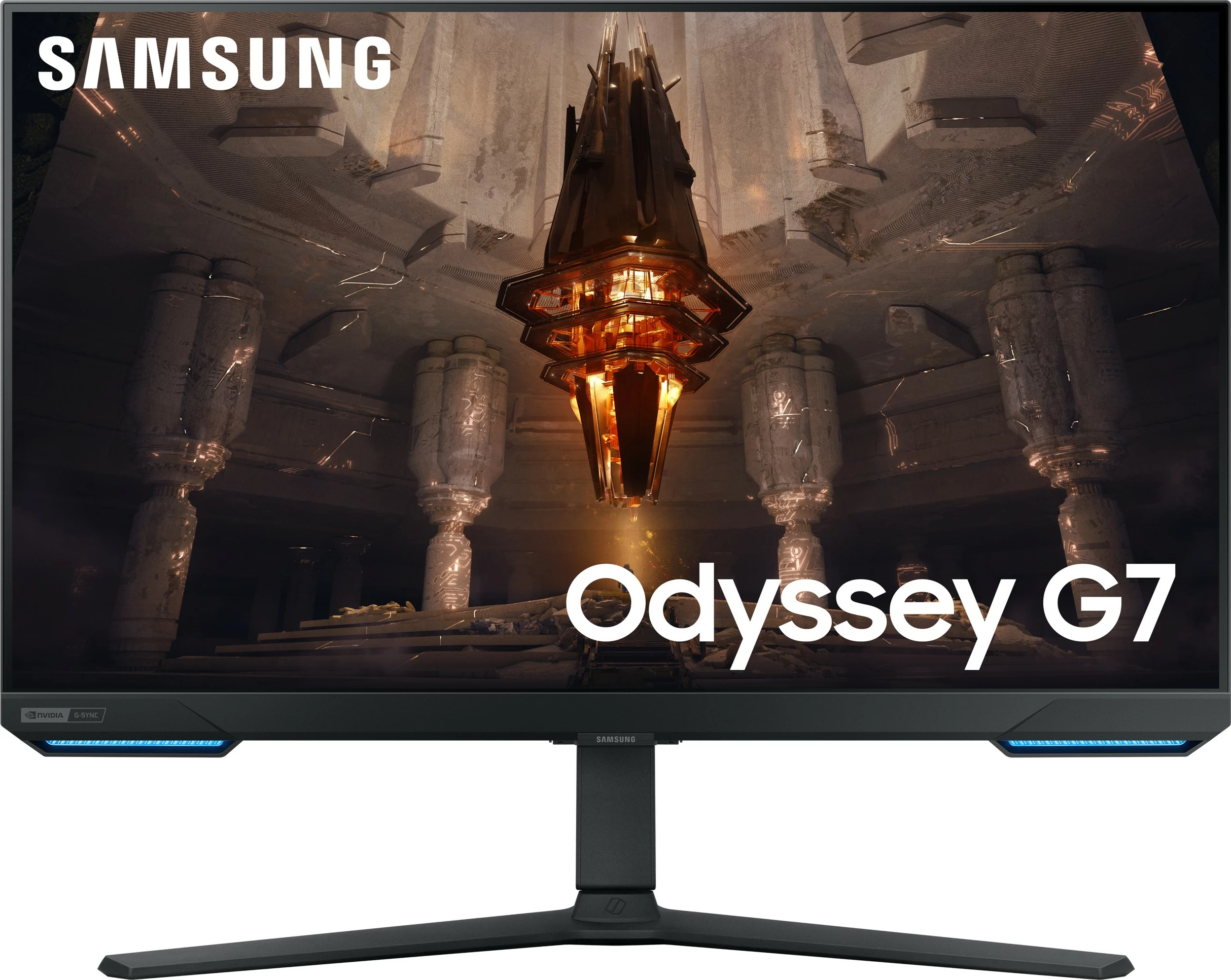 32" 4K Ultra HD LED monitor, 1 ms, črn Samsung G70B