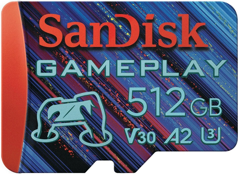 MicroSD 256GB Sandisk Gameplay A2 UHS-I, moder