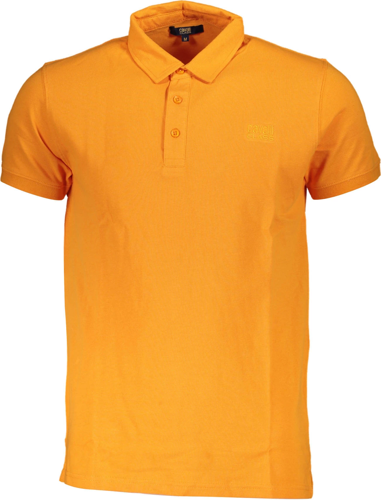 Majica polo za moške CAVALLI CLASS, oranžna