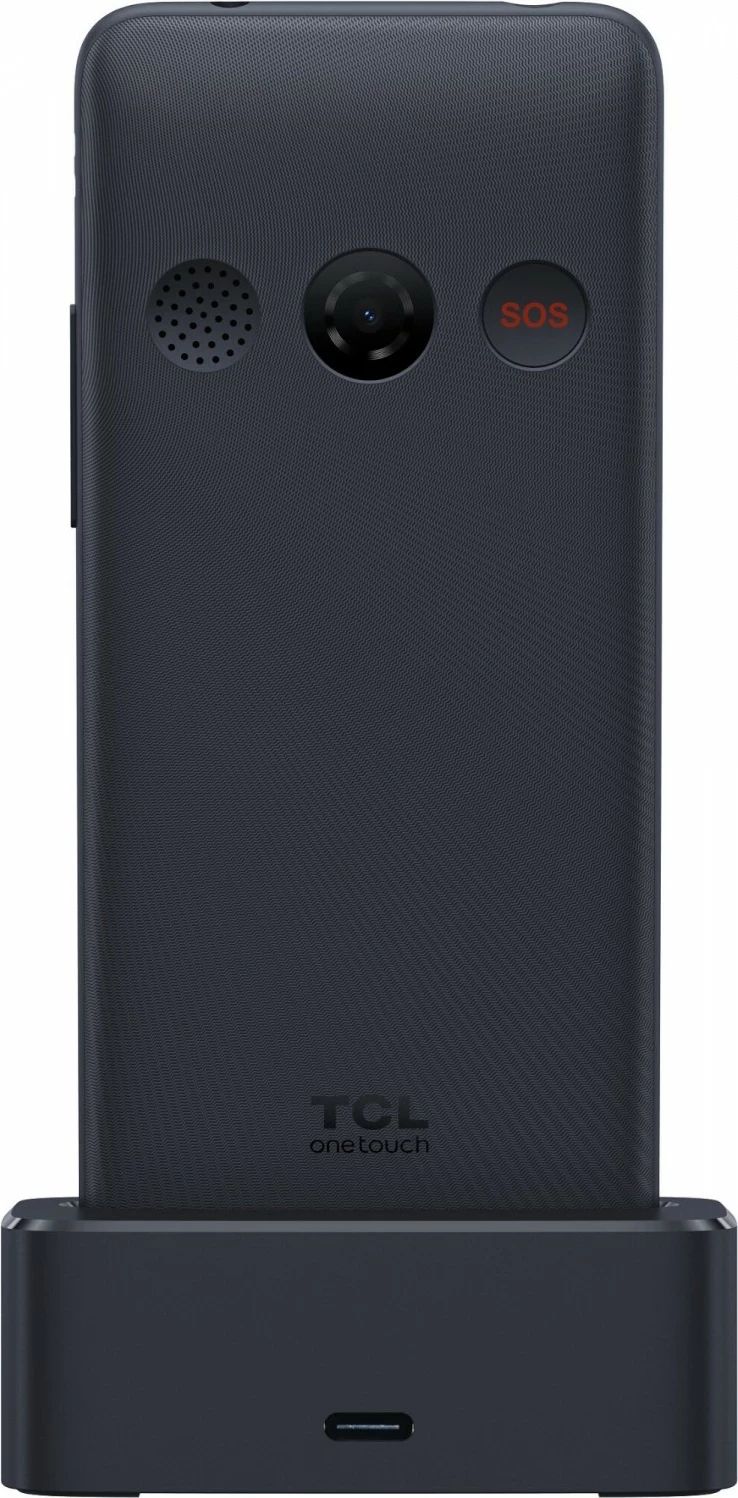 Mobilni telefon 4G z dvema SIM in 128 GB, TCL 4042S, siv