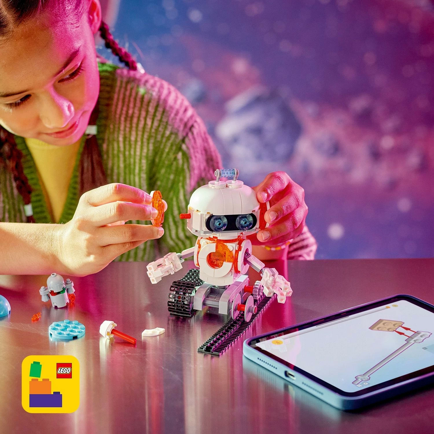 Robot iz vesolja, set LEGO Creator 3 v 1 31164, 281 delov
