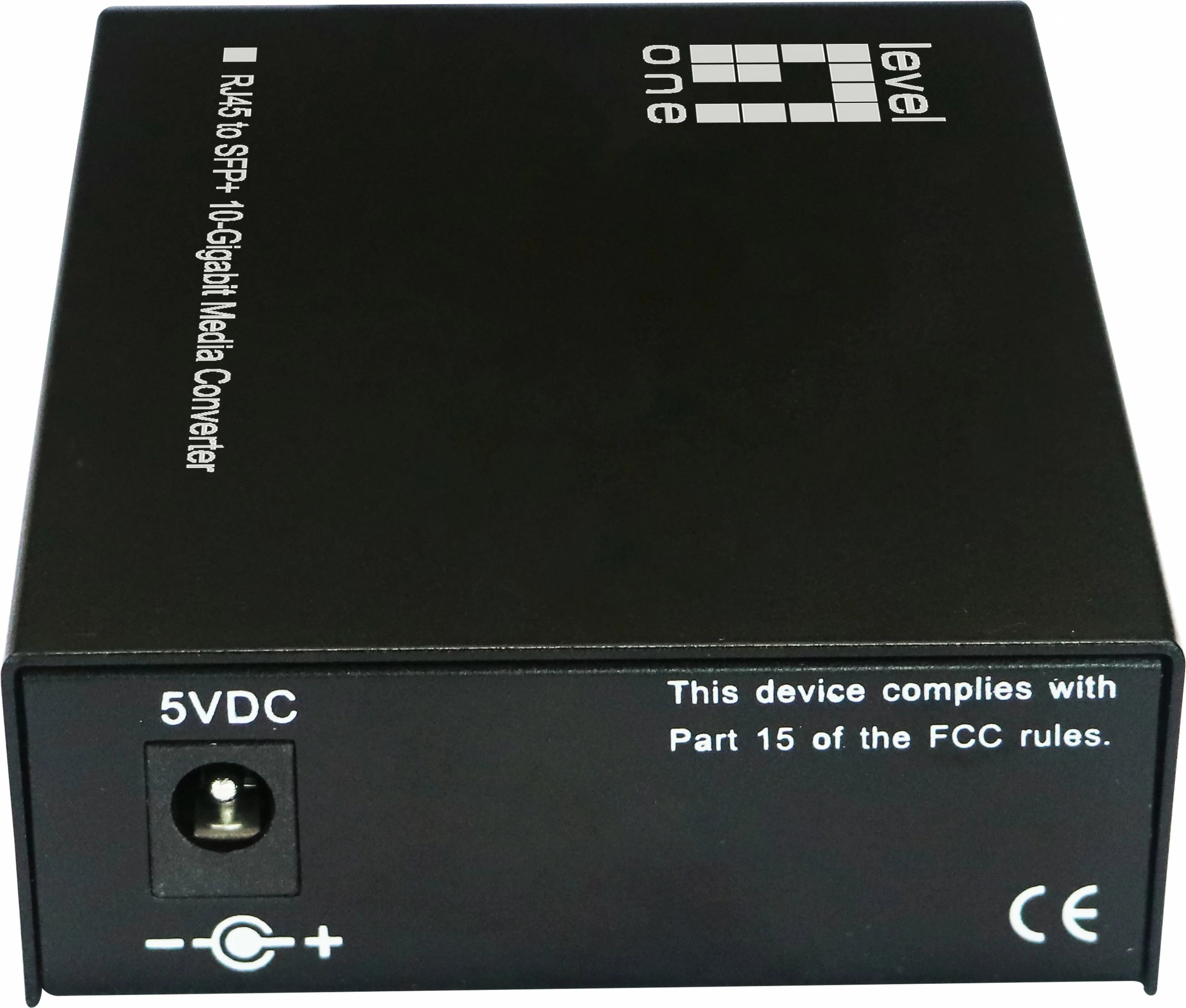 Konverter omrežja RJ45 v SFP+ Level One GVT-2051, 10GBit, črn
