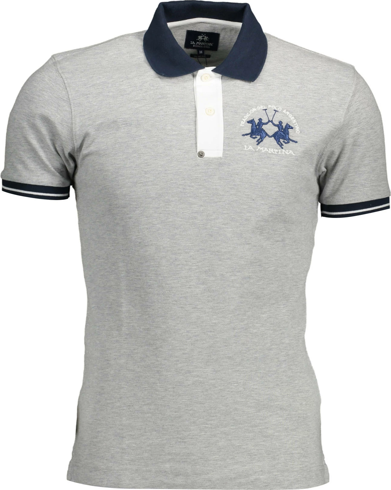 Polo majica za moške LA MARTINA, siva