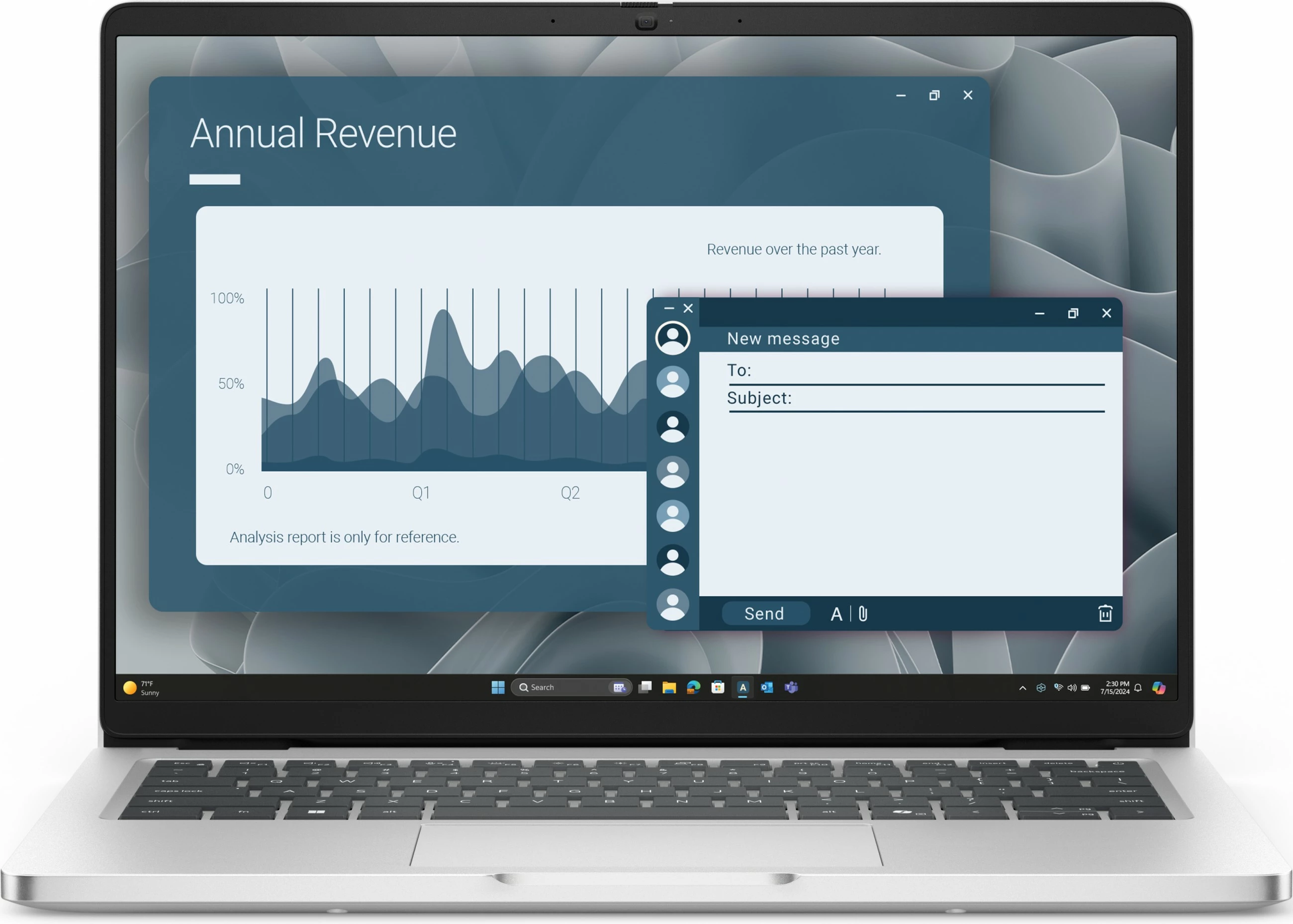 Prenosnik z zmogljivostjo AMD Ryzen AI 7, 16 GB RAM, 512 GB SSD, 14-palčni, srebrn — Dell Pro 14 PC14255