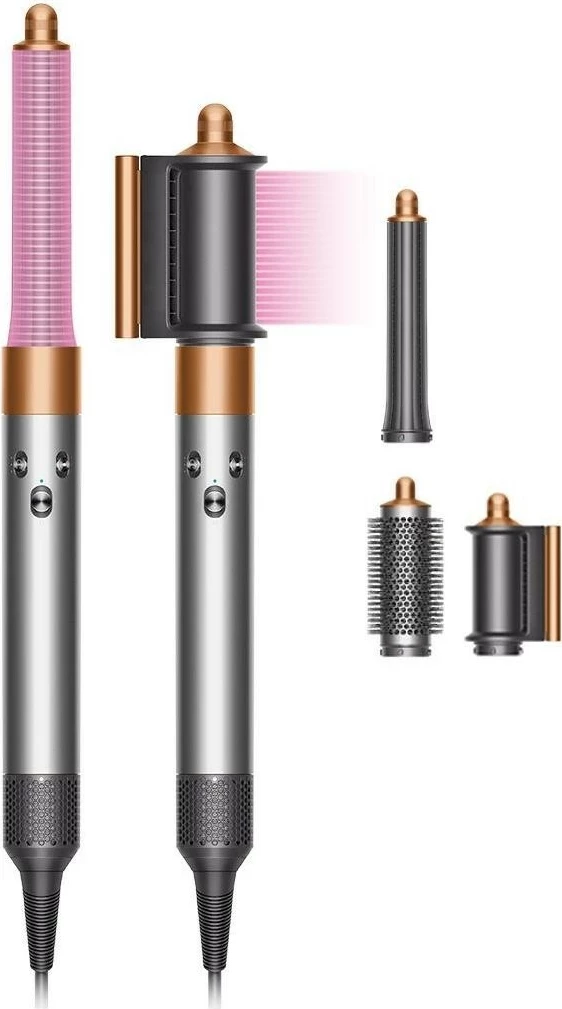 Sušilnik in pripomoček za oblikovanje las Airwrap Origin, Dyson, nikl/meden