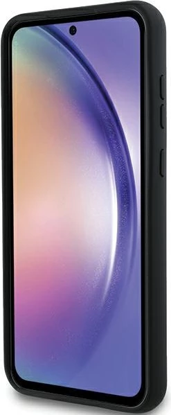 Silikonski ovitek z motivom Choupette Karl Lagerfeld za Samsung Galaxy A35, črn