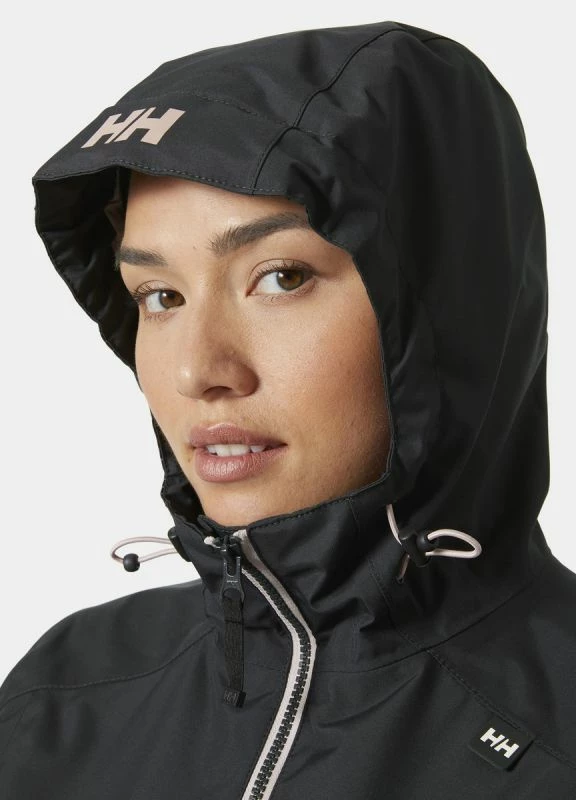 Dolga jakna za ženske Helly Hansen, črna