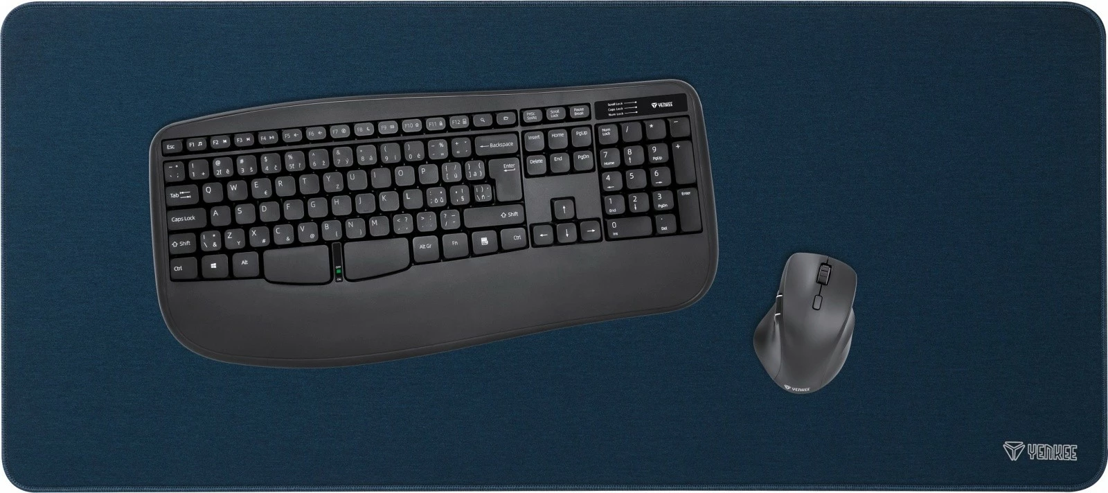 Velik XXL podložka za miško YENKEE YPM 9040BE, modra