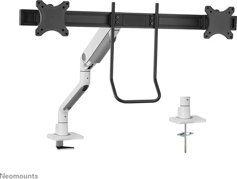 Držalo za dva monitorja Neomounts DS75S-950WH2, belo