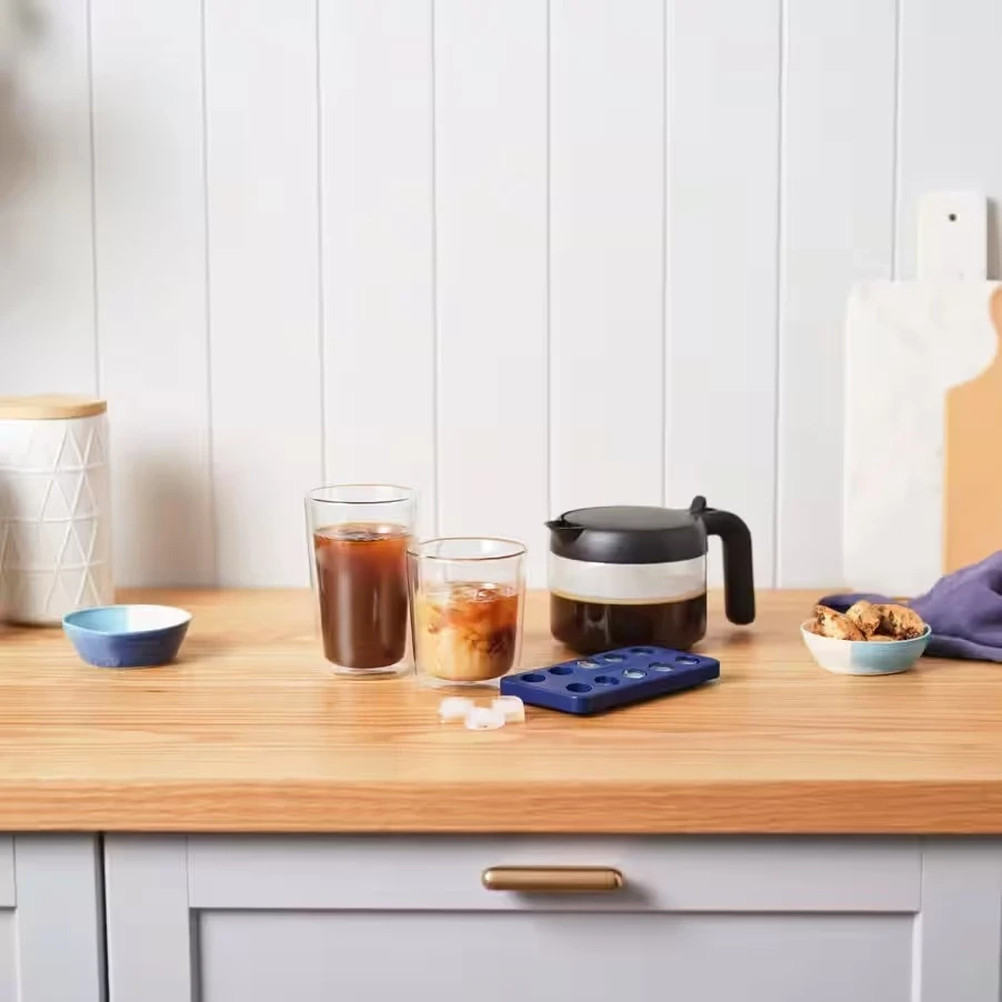 Termo kozarci DeLonghi DLSC318, 400 ml, 2 kosa, prozoren