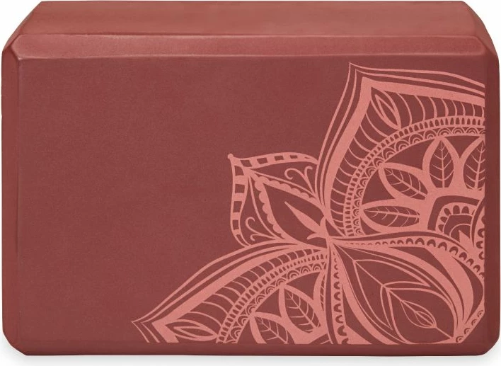 Joga blok GAIAM, rdeče-rjava