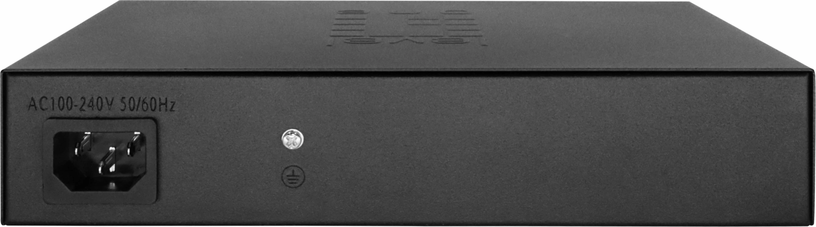 Upravljen 10" rack switch z 8 Gigabit priključki, LevelOne Hilbert