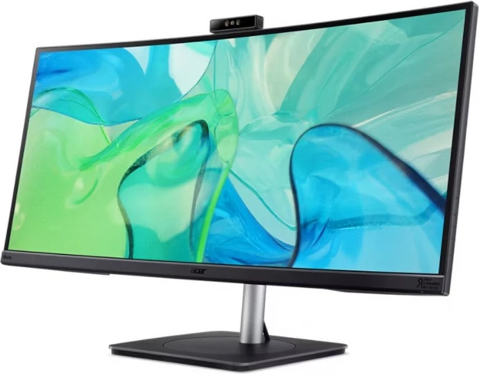 34" UltraWide Quad HD monitor, Acer CB3 CB343CUR D, črn