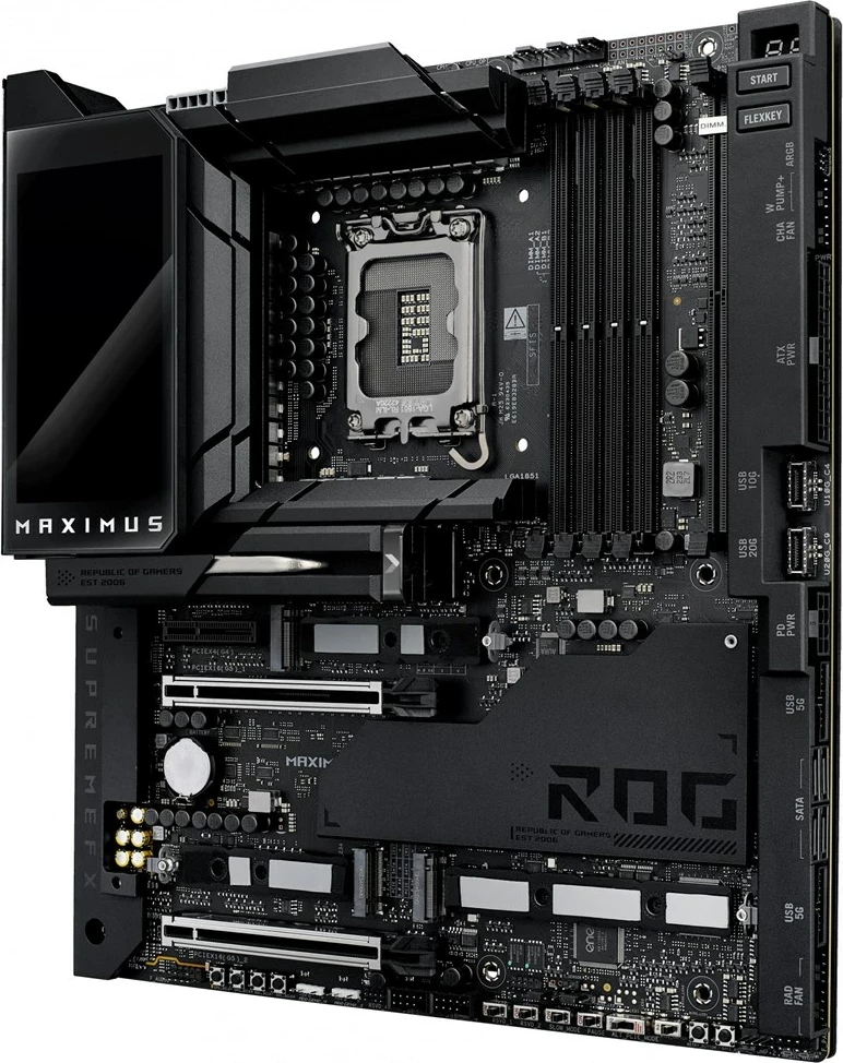 Matična plošča ASUS ROG MAXIMUS Z890 EXTREME, vtičnica LGA 1851, črna