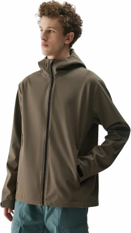 Softshell jakna za moške 4F, rjava