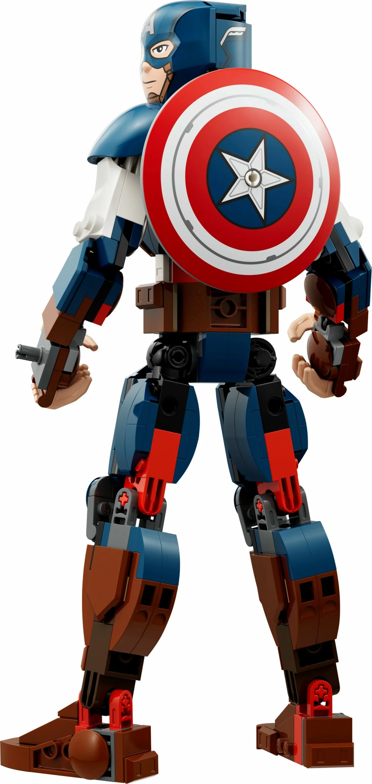 Figura Captain America iz seta LEGO Marvel Super Heroes, 310 kosov, večbarvno