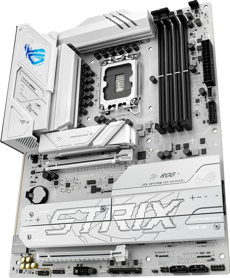 Matična plošča ASUS ROG STRIX B860-A GAMING WIFI, ATX, bela