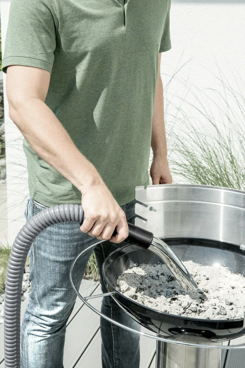 Sesalnik za pepel, 17 L, 600 W, kovinski zbiralnik, brez vrečke, črno/rumen — Karcher AD 4 Premium 1.629-731.0