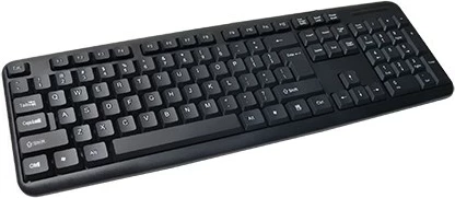 Polna tipkovnica VAKOSS TK-103PK, USB, črna