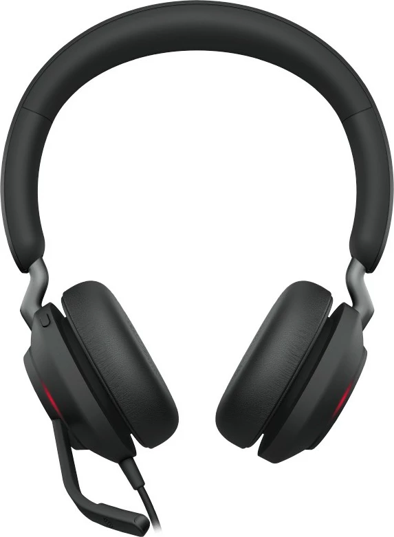 Slušalke Jabra Evolve2 40 SE, USB Type-C/Type-A, z mikrofonom, črne