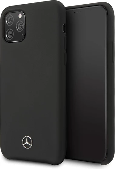 Ovitek Silicone Line za iPhone 11 Pro, Mercedes MEHCN58SILBK, črn