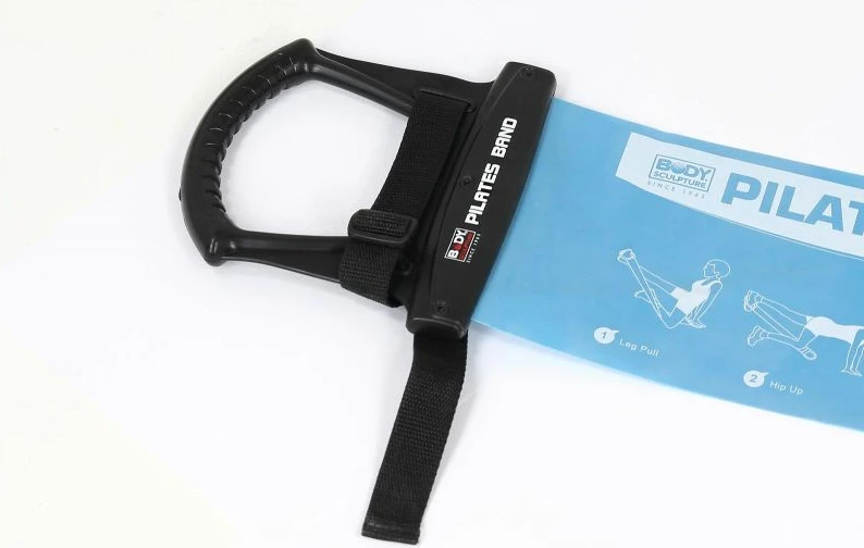 Pilates trak z ročaji Yakimasport, modra barva