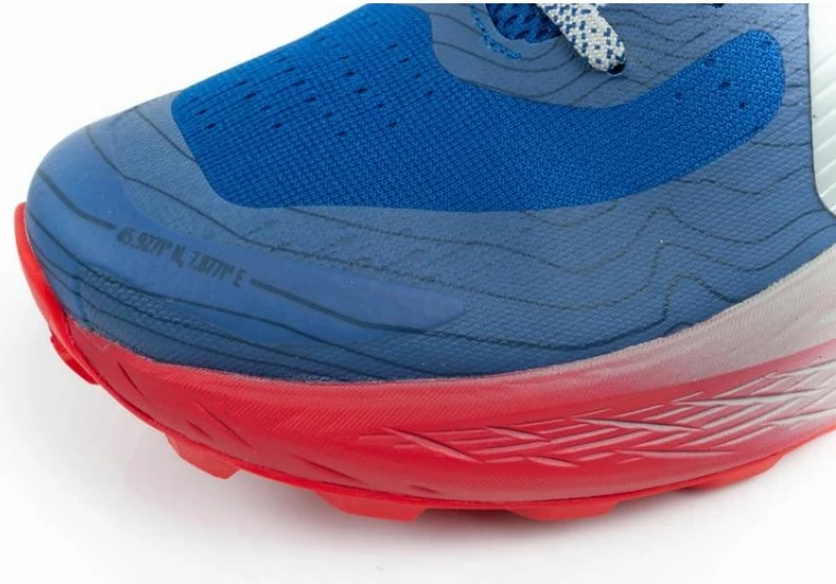 Tekstilne tekaške superge Salomon Glide Max TR Run The Alps, modre, za moške in ženske