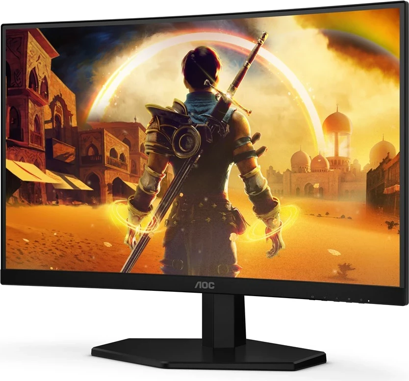 Gaming monitor AOC G4 C24G42E, 23,6", Full HD, 180 Hz, črn