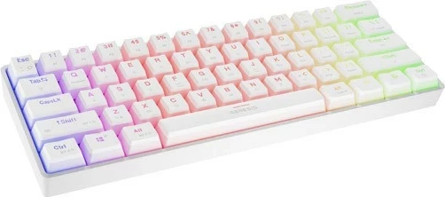 Mehančna tipkovnica, Genesis Thor 660 G2, RGB, Gateron Brown, bela