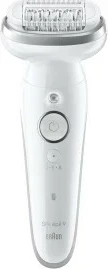Epilator z 40 pincetami, MicroGrip, brezžičen, siv/bel Braun Silk-épil 9 BR2-225328