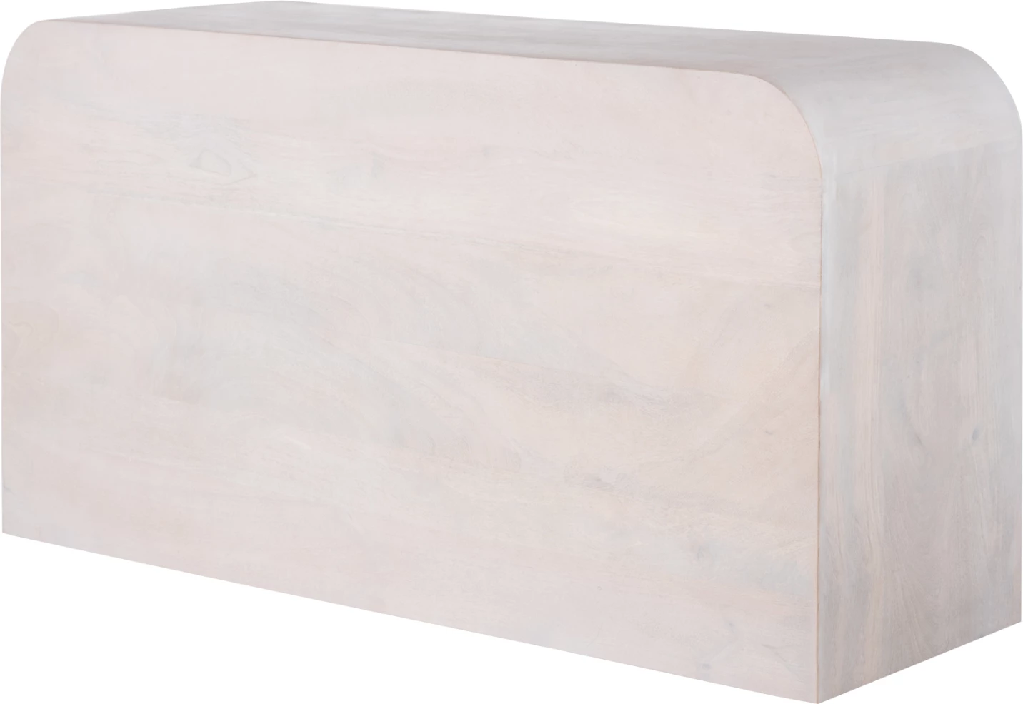 Buffet HANDYR FH9705 iz masivnega lesa manga v beli barvi 165x35x75H cm