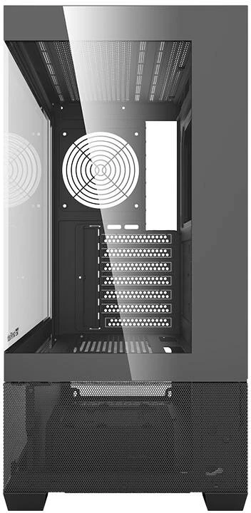 Ohišje Darkflash DS900 AIR, Middle Tower, ATX/M-ATX/ITX, kaljeno steklo, črno