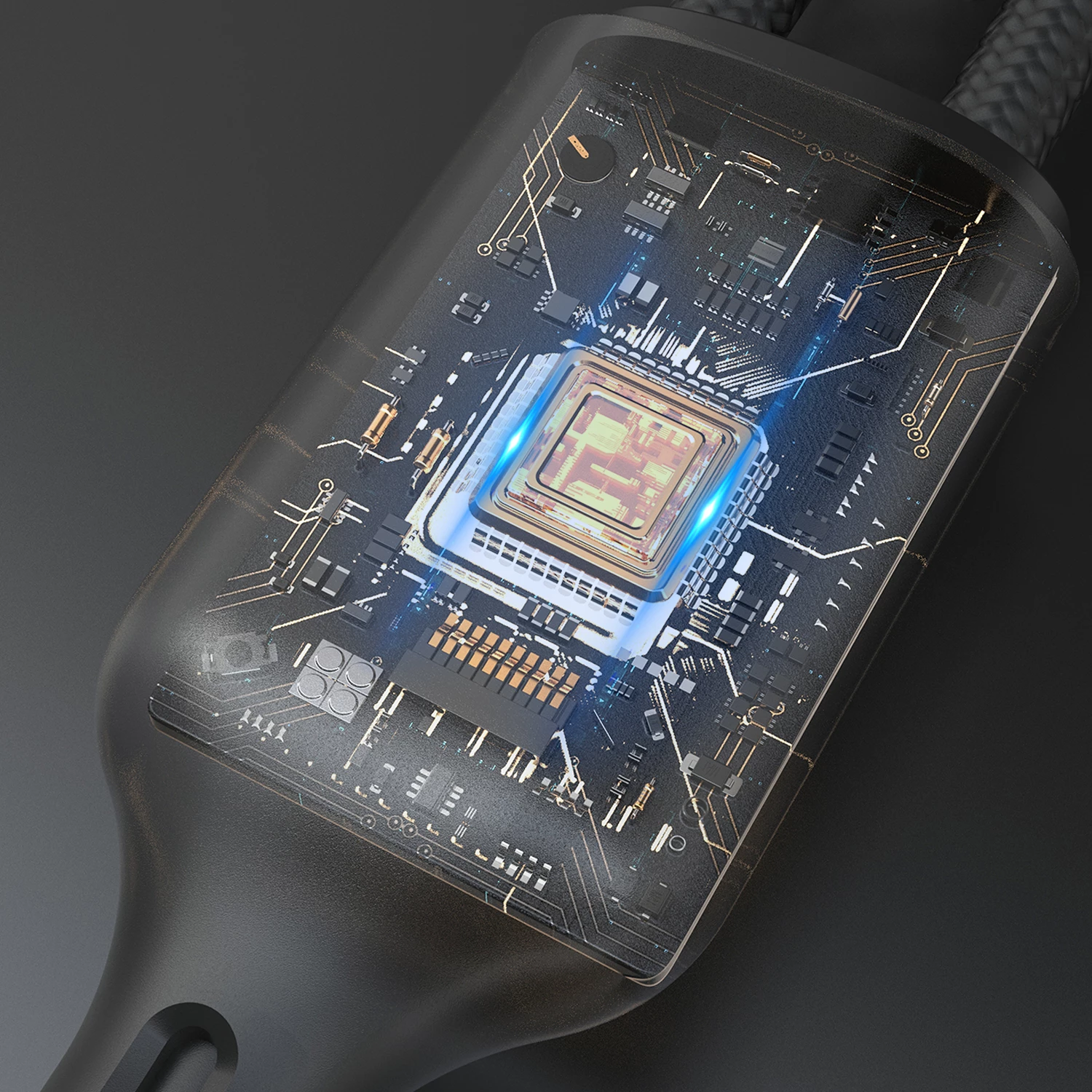 Kabel za polnjenje 2-v-1, 60 W PD, za Apple Watch/USB-C Dudao A12MaxC, črn