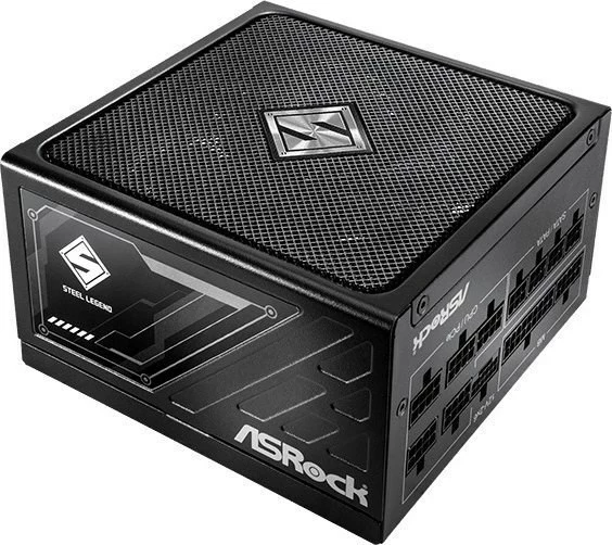 Napajalnik ASRock STEEL LEGEND 1000W, 80 PLUS Gold, črn
