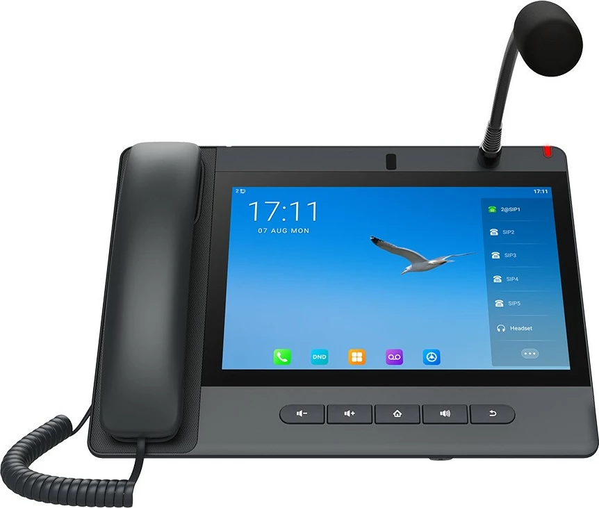 VoIP telefon Fanvil A320i, Bluetooth 5.0, zaslon 10,1", črn