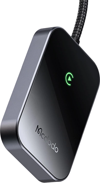 Brezžični adapter CarPlay z USB kablom McDodo CA-7210, črn