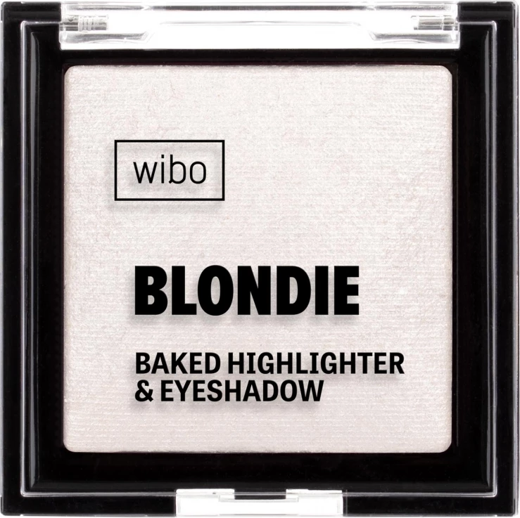 Pekači highlighter in senčilo za oči za ženske Wibo Blondie Baked Highlighter & Eyeshadow, 1,4 g, št. 1