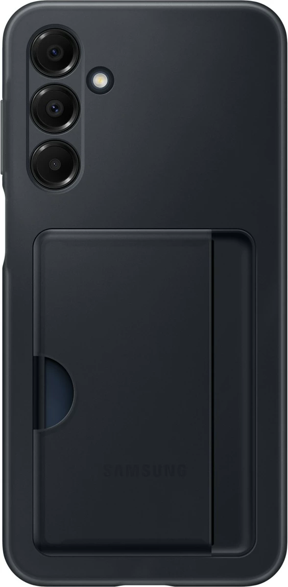 Ovitek za Samsung Galaxy A16 5G, s prostorom za kartico, črn