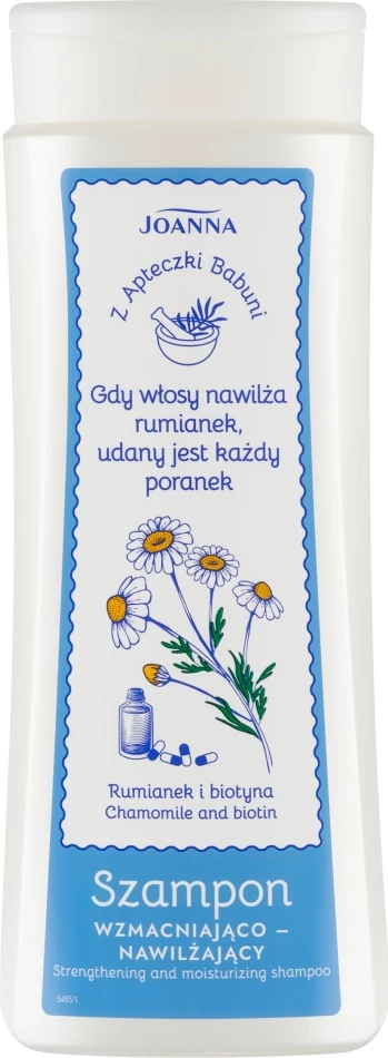 Šampon za ženske, učvrstitev in vlaženje Joanna Grandma's First Aid Kit, 300 ml