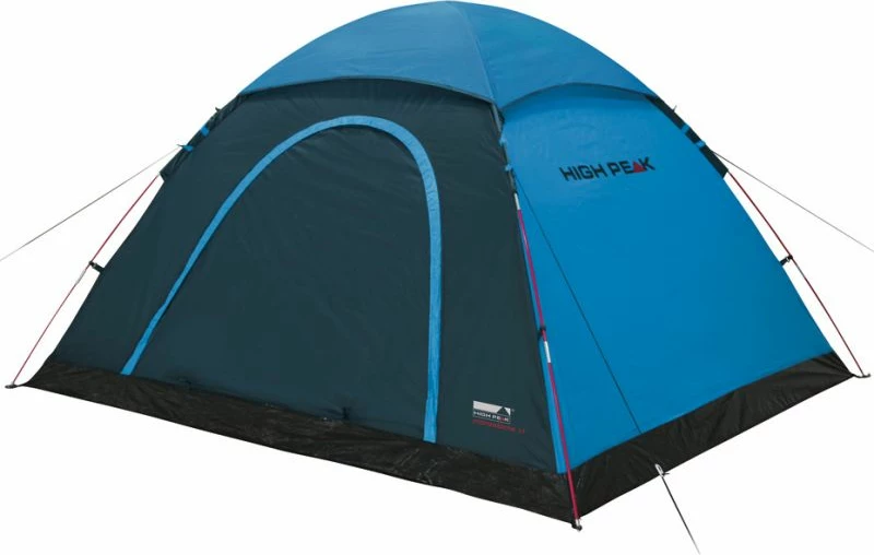 Kamping šotor Monodome 4, High Peak, moder/sivi 10164